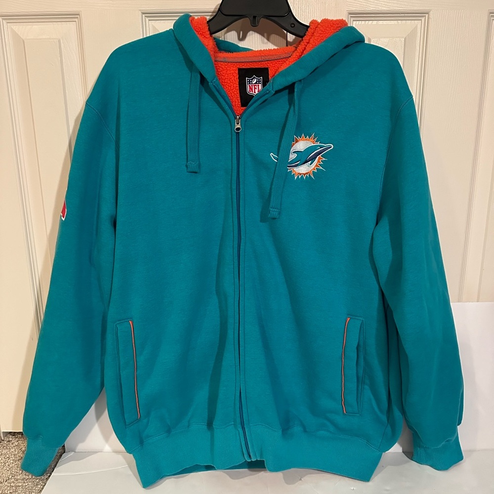 Men’s Miami Dolphins NFL Fleeced Lined Sweatshirt